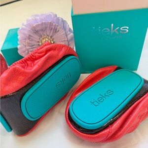 Tieks Red Ballet Flats